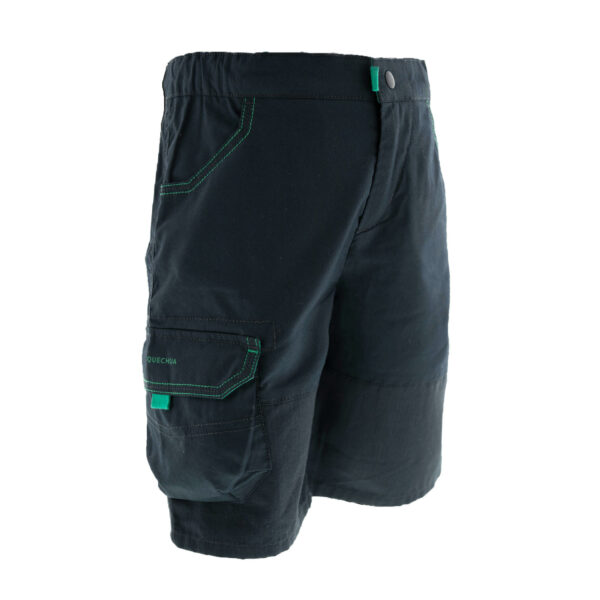 Wandershorts Bergwandern MH500 Kleinkinder Gr. 92–116 dunkelgrau