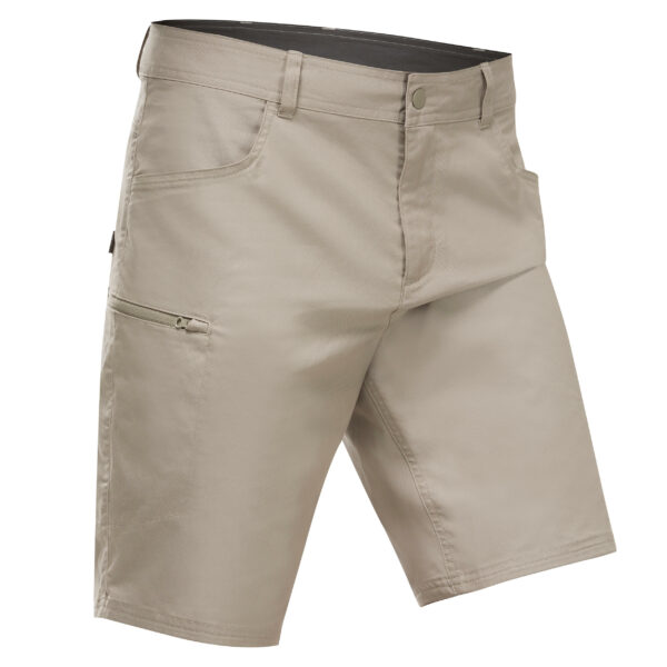 Wandershorts Naturwandern NH500 Regular Herren beige