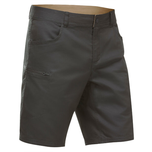 Wandershorts Naturwandern NH500 Regular Herren dunkelgrau