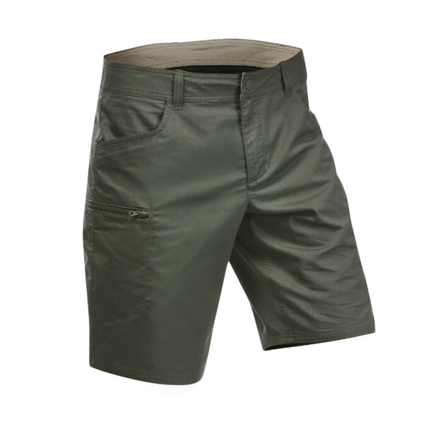 Wandershorts Naturwandern NH500 Regular Herren olivgrün