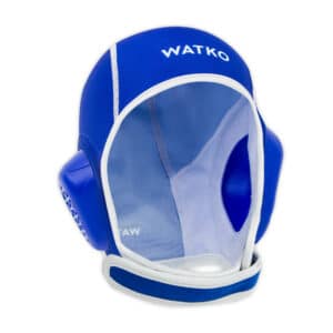 Wasserball-Kappe Kinder Easyplay Klettverschluss blau