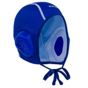 Wasserball-Kappe Water Polo 900 Erwachsene blau