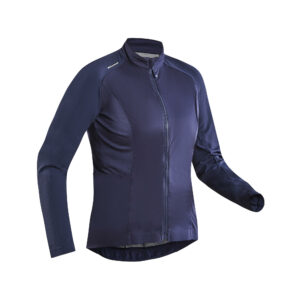 Windjacke Fahrrad MTB Damen dunkelblau