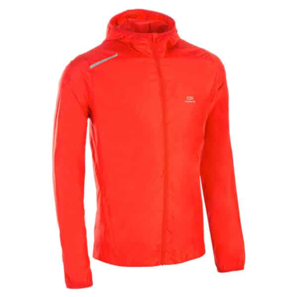 Windjacke Leichtathletik Club personalisierbar Herren rot