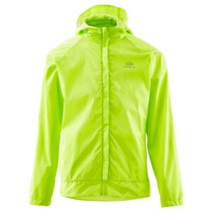 Windjacke Leichtathletik Club personalisierbar Kinder neongelb