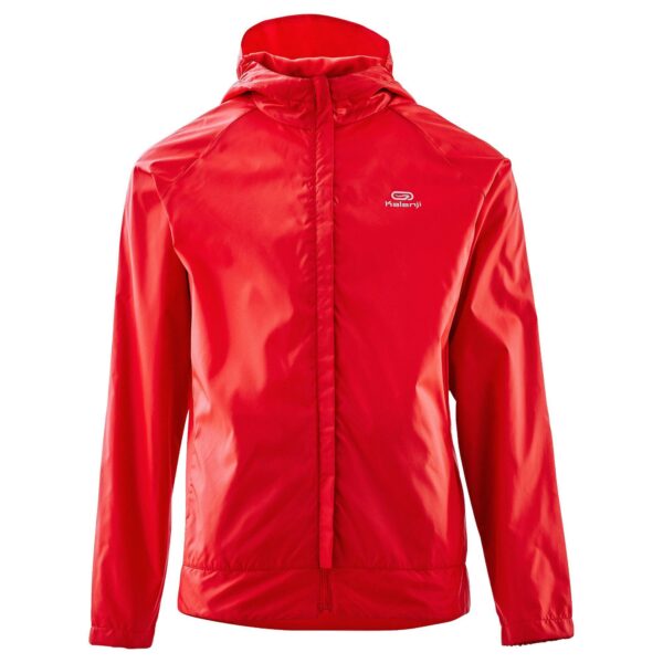 Windjacke Leichtathletik Club personalisierbar Kinder rot