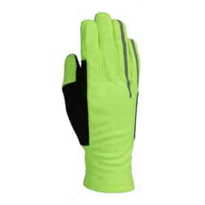 Winter-Fahrradhandschuhe 500 Fleece neon