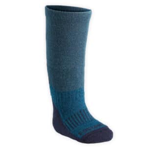 Winter-Reitsocken 500 Warm Baby petrol