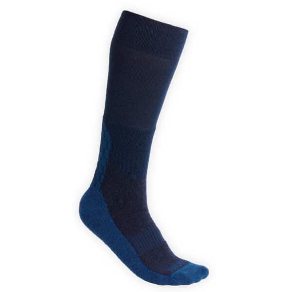 Winter-Reitsocken 500 Warm Erwachsene marineblau/dunkelblau