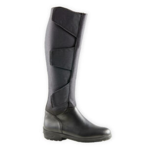 Winter-Reitstiefel 900 Warm Erwachsene schwarz