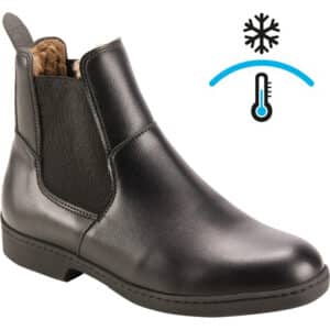 Winter-Reitstiefeletten 500 Erwachsene schwarz