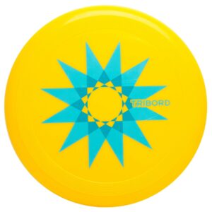 Wurfscheibe D90 Star gelb