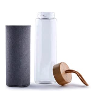 YOGA-TRINKFLASCHE AUS GLAS 500 ml