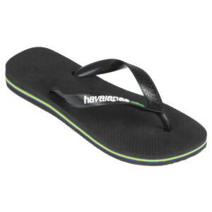 Zehensandalen Havaianas Brasil Logo Herren schwarz