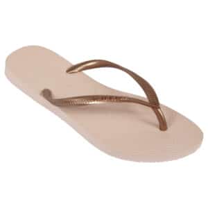 Zehensandalen Havaianas Slim Damen rosa