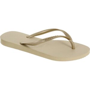 Zehensandalen Slim Damen beige