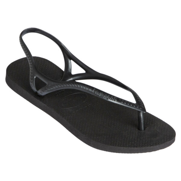 Zehensandalen mit Knöchelriemen HAVAIANAS Damen schwarz