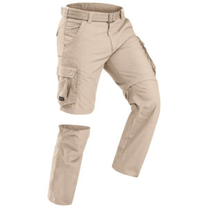 Zip-Off-Hose Backpacking Travel 100 Herren beige