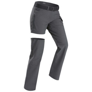 Zip-Off-Hose Travel 500 Damen grau