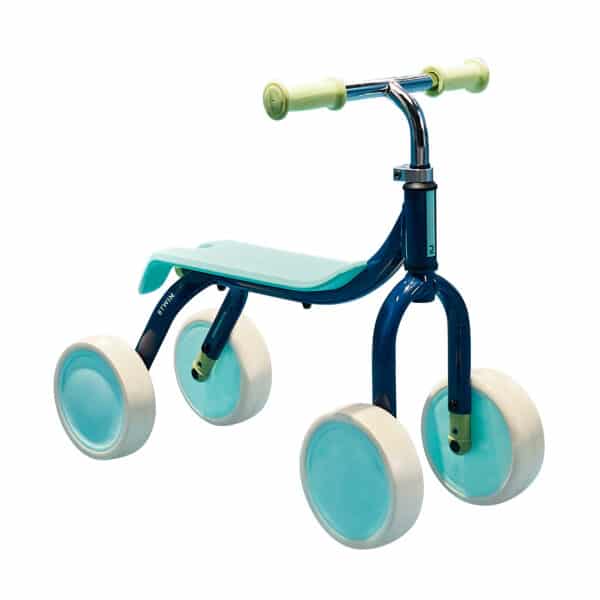 2 in 1 Lauf- und Rutschrad Evolutive Ride blau/creme