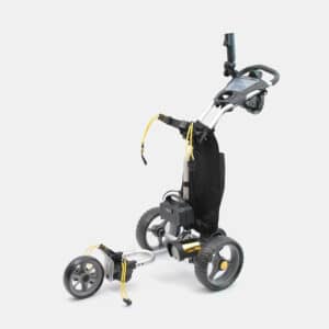 Golf Trolley Elektro Trolem Fall Can silber