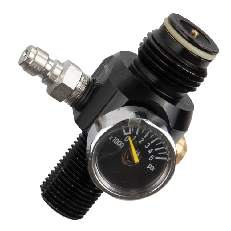 Paintball Micro Pressure HP Regulator 300 Bar (600 PSI out)