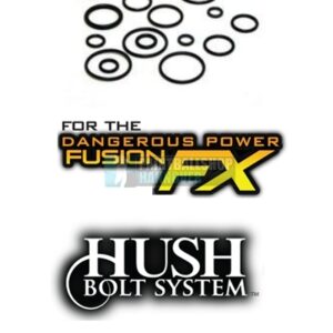 TechT O-Ring Kit für den DP Fusion FX Hush Bolt