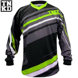 Tanked BASIC Paintball Jersey (schwarz/grün) - 2XL