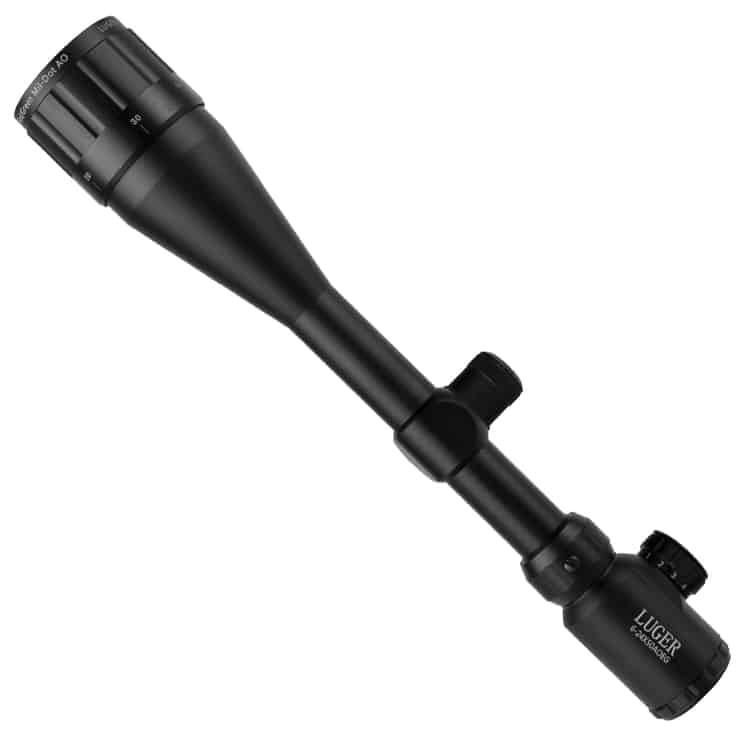 6-24x Zoom Scharfschützen Green/Red Dot Visier (schwarz)