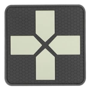 Paintball / Airsoft PVC Klettpatch (Big Medic - Glow in the dark)