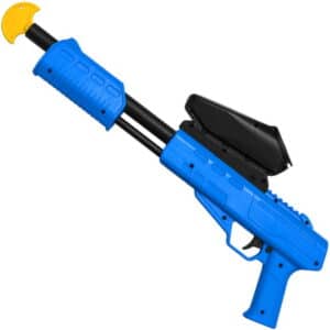 Blaster Kids Paintball Markierer / Shotgun Cal.50 (0.5 J) inkl. Loader (Blau)