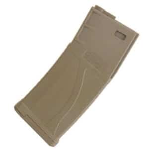 M4 Airsoft 140 Schuss Polymer Ersatzmagazin TAN