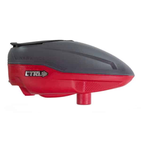 Bunkerkings CTRL Paintball Hopper (Graphite Red)