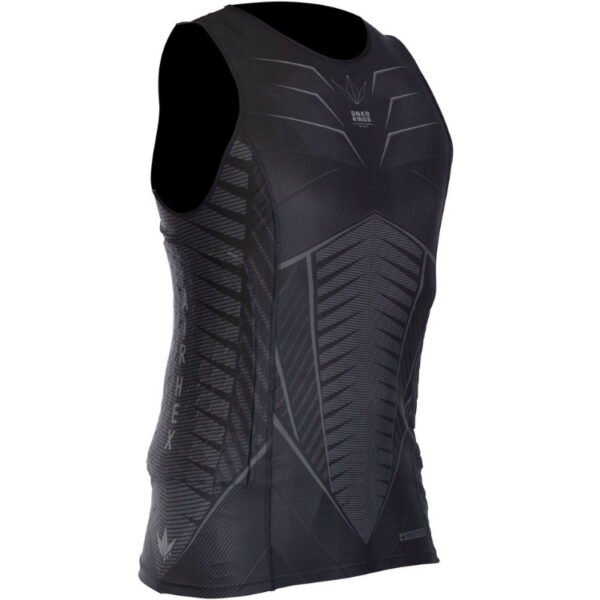 Bunkerkings Fly Sleeveless Compression Top (schwarz)