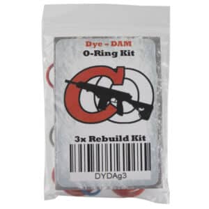 Captain O-Ring DYE DAM Paintball Markierer Colored O-Ring Kit (Medium)