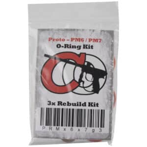 Captain O-Ring Proto PM 6 / 7 Paintball Markierer Colored O-Ring Kit (Medium)
