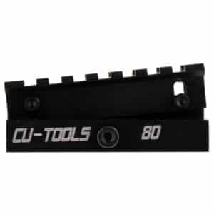 CU-Tools Adjustable Riser / verstellbare Visierschiene (FSR) - 80mm