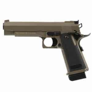 CYMA CM.128 AEP Airsoft Pistole Komplettset (tan)