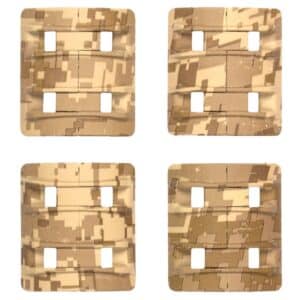 Camo Weaverrail Cover 4er Pack (Digital Desert Camo)