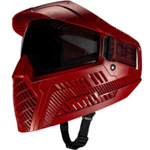 Carbon OPR Paintball Maske (Dunkel Rot)