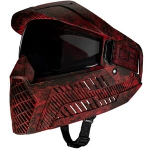 Carbon OPR Paintball Maske (Rot Camo)