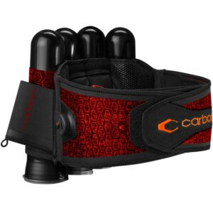 Carbon SC Harness Paintball Battlepack 4+5 (rot)