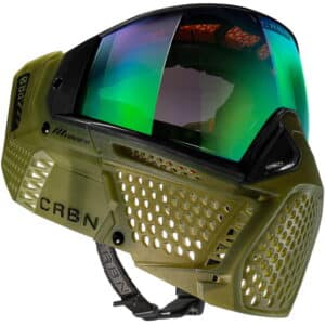 Carbon ZERO PRO Paintball Thermal Maske (Moss)