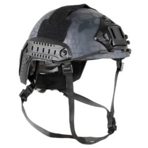 DELTA SIX Tactical MH Pro FAST Helm für Paintball / Airsoft (Black Kryptec)