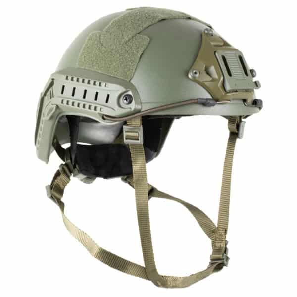 DELTA SIX Tactical MH Pro FAST Helm für Paintball / Airsoft (Oliv)