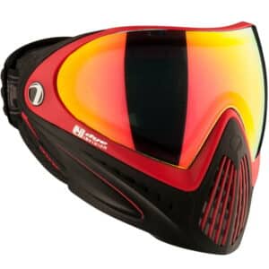 DYE I4 PRO MELTDOWN Paintball Maske (schwarz/rot)