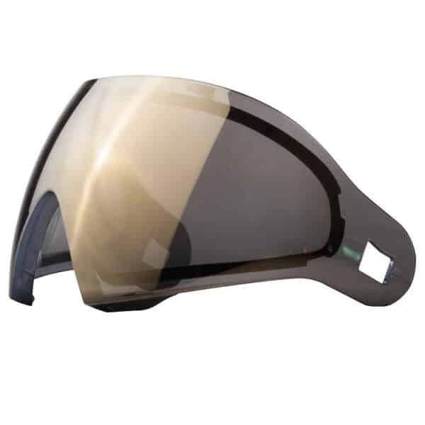 DYE I4 / I5 Paintball Thermal Maskenglas (Smoke/Gold)