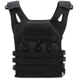 DELTA SIX ACM Jumper Tactical / Plate Carrier Molle Weste (schwarz)