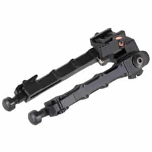 DELTA SIX Paintball/Airsoft Automatic Bipod Zweibein für 20mm Weaverschiene (5-fach verstellbar)