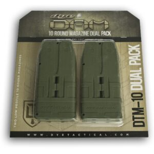 DYE DAM 10 Schuss Ersatzmagazine 2er Pack (oliv)